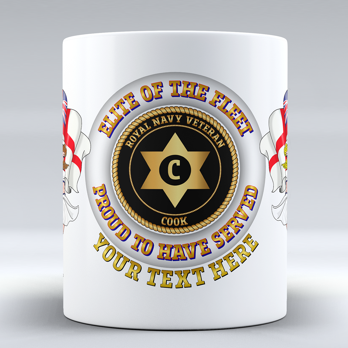 Elite of the Fleet 'Cook' - Personalised Mug