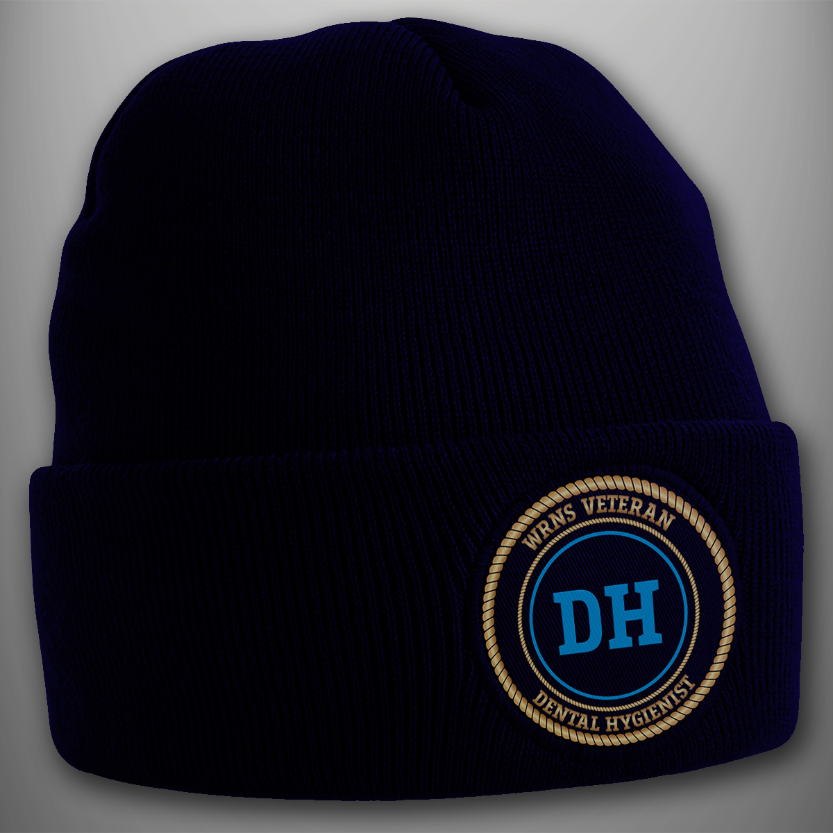 Woman's Royal Naval Service Veteran 'Dental Hygienist ' - Beanie Hat