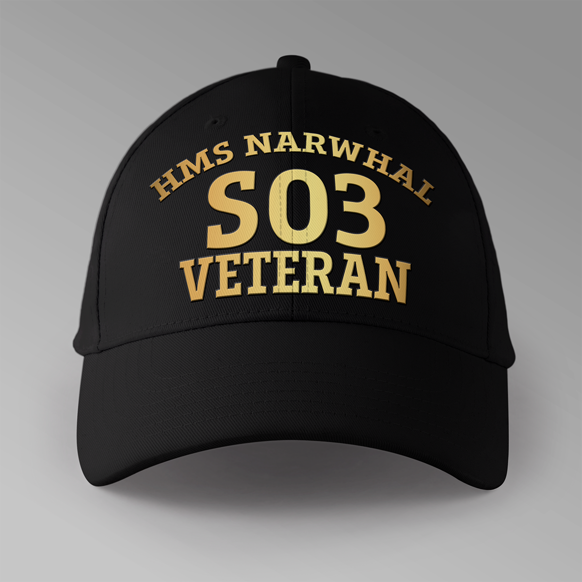 HMS Narwhal S03 Veteran - Personalised Baseball Cap