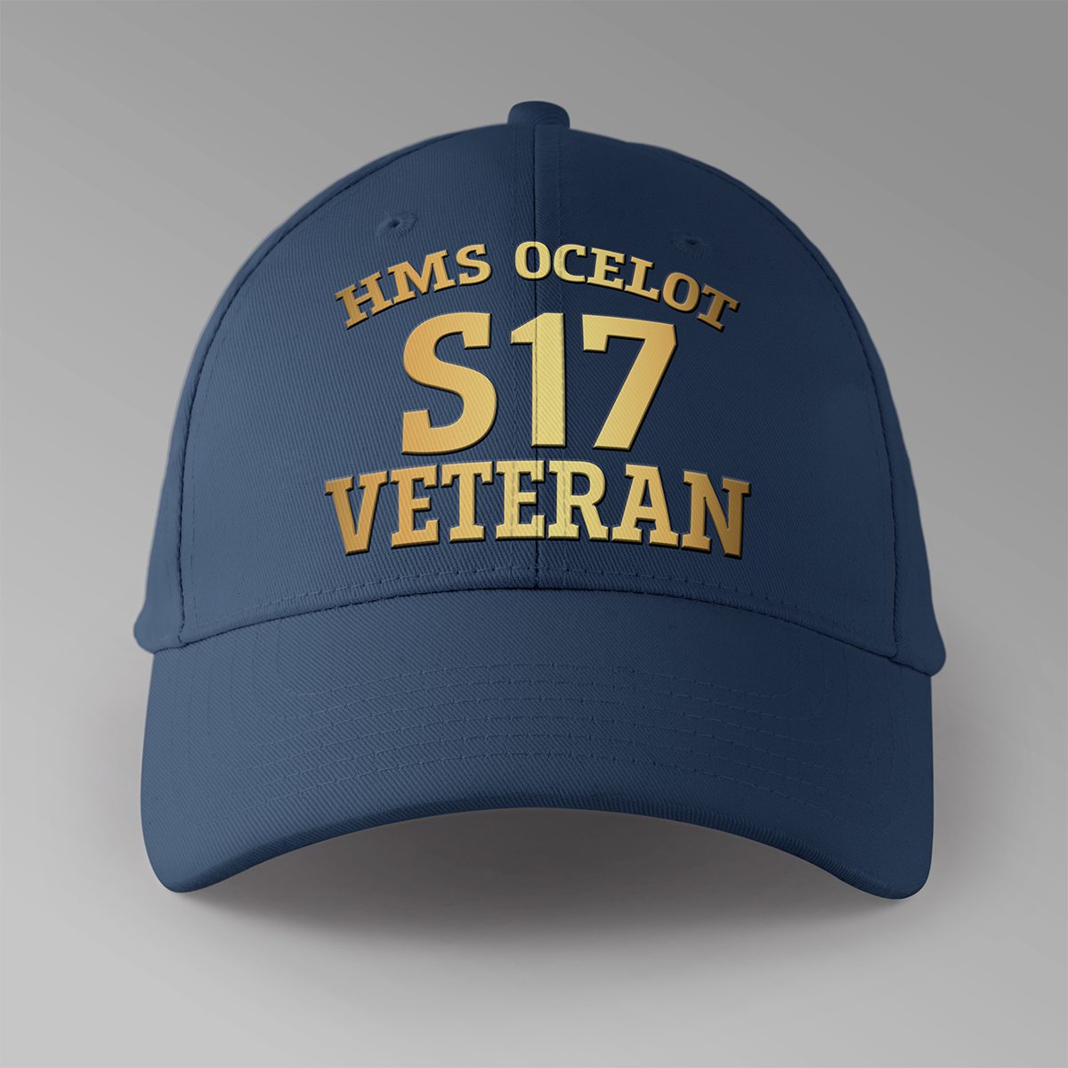 HMS Ocelot S17 Veteran - Personalised Baseball Cap