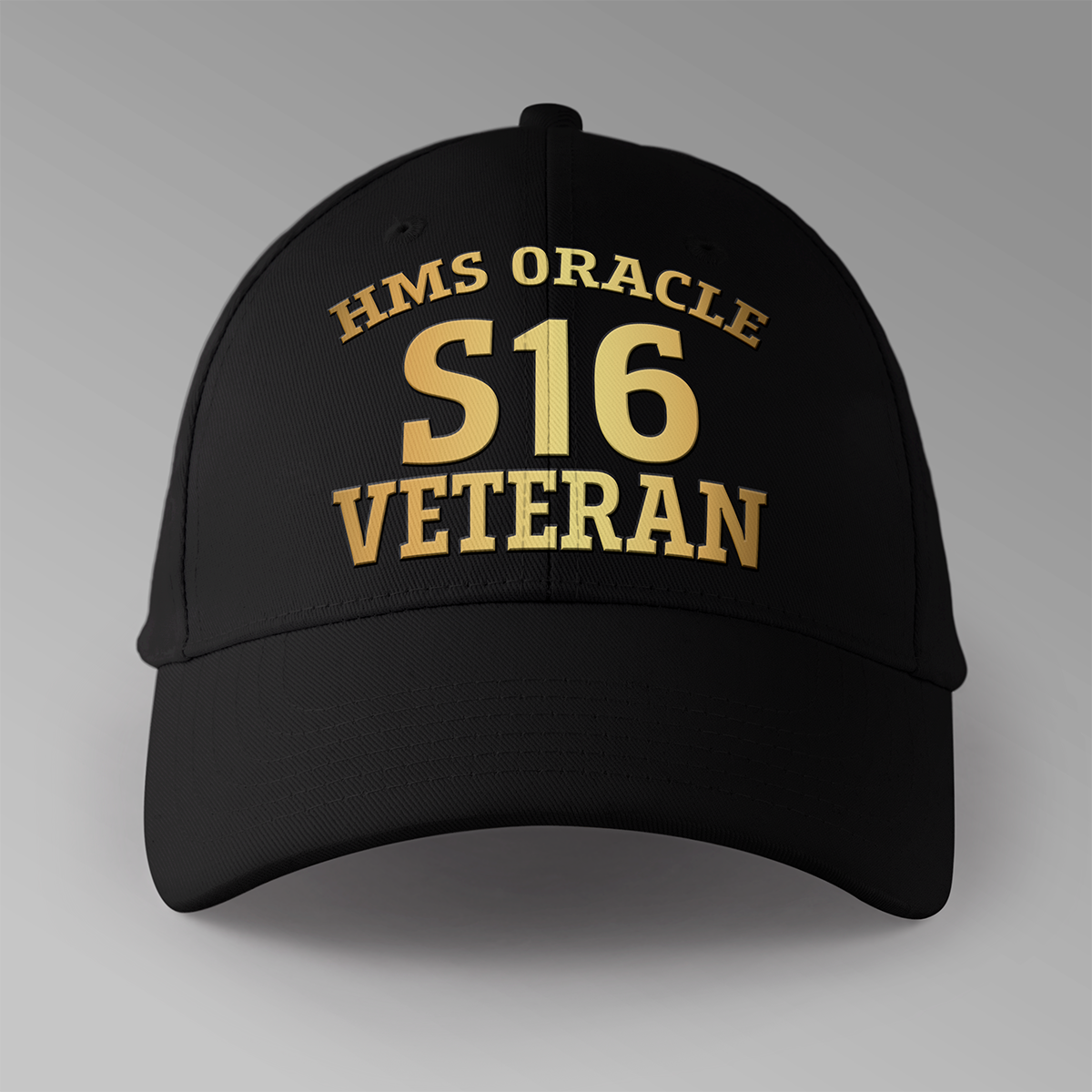 HMS Oracle S16 Veteran - Personalised Baseball Cap