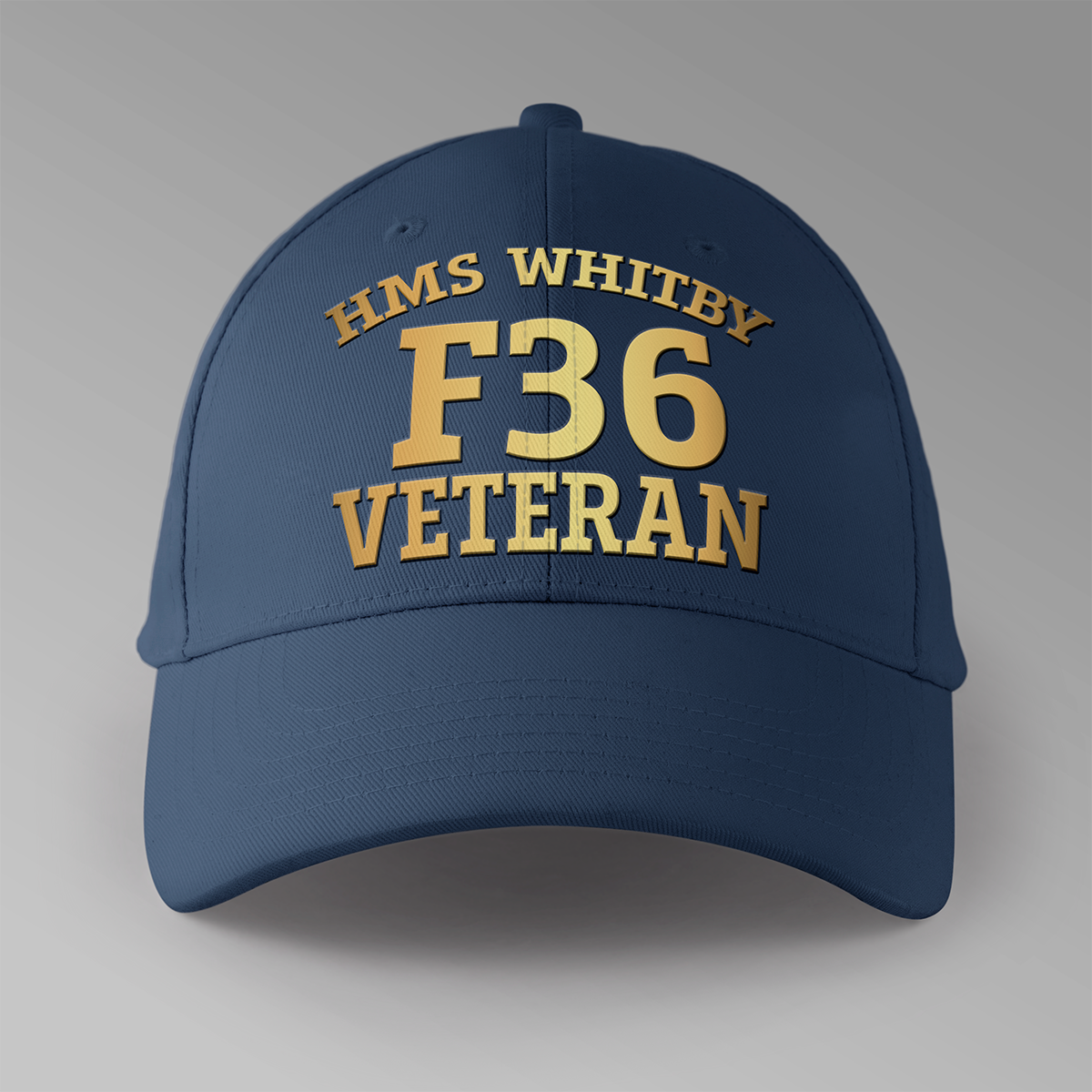 HMS Whitby F36 Veteran - Personalised Baseball Cap