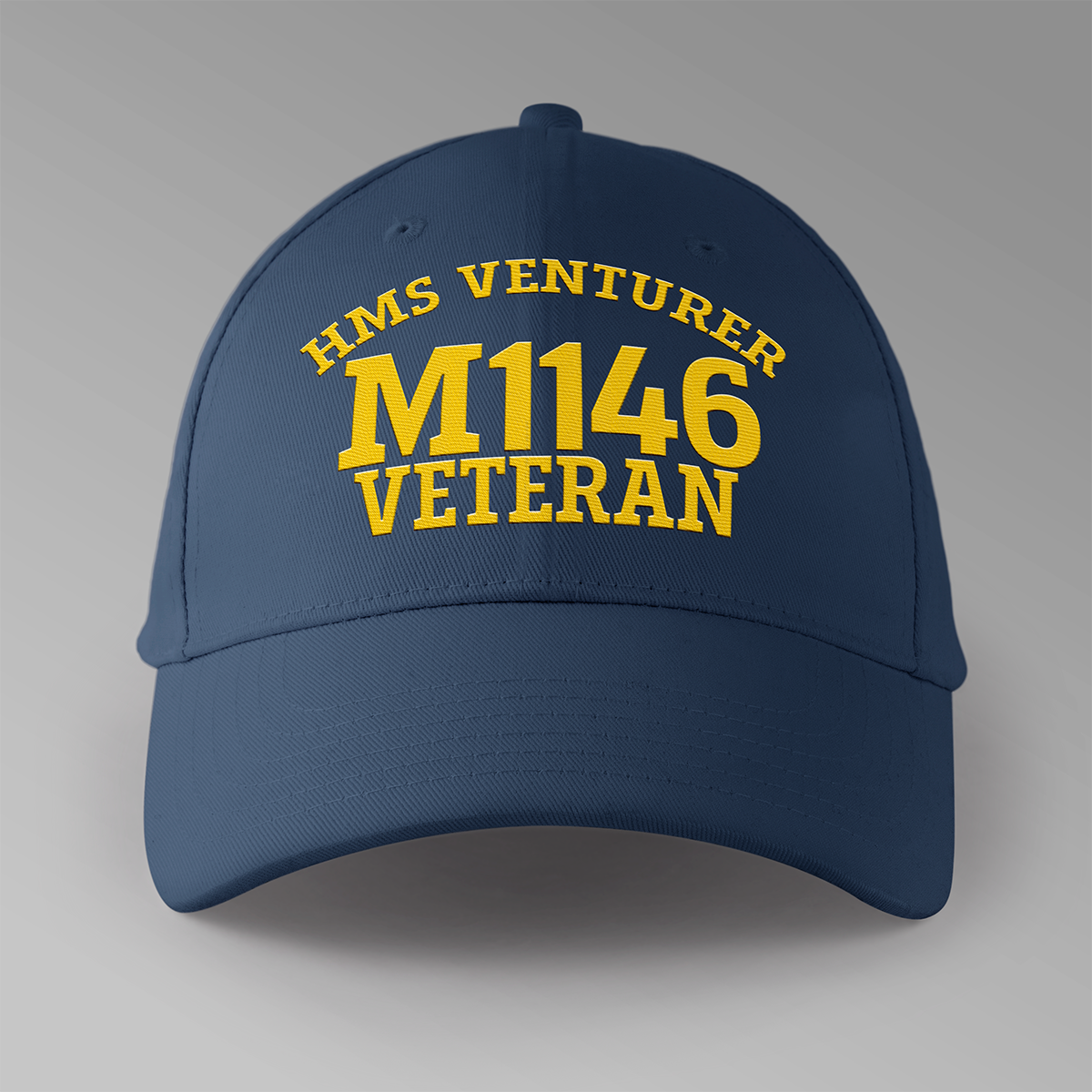 HMS Venturer M1146 Veteran - Embroidered Personalised Baseball Cap