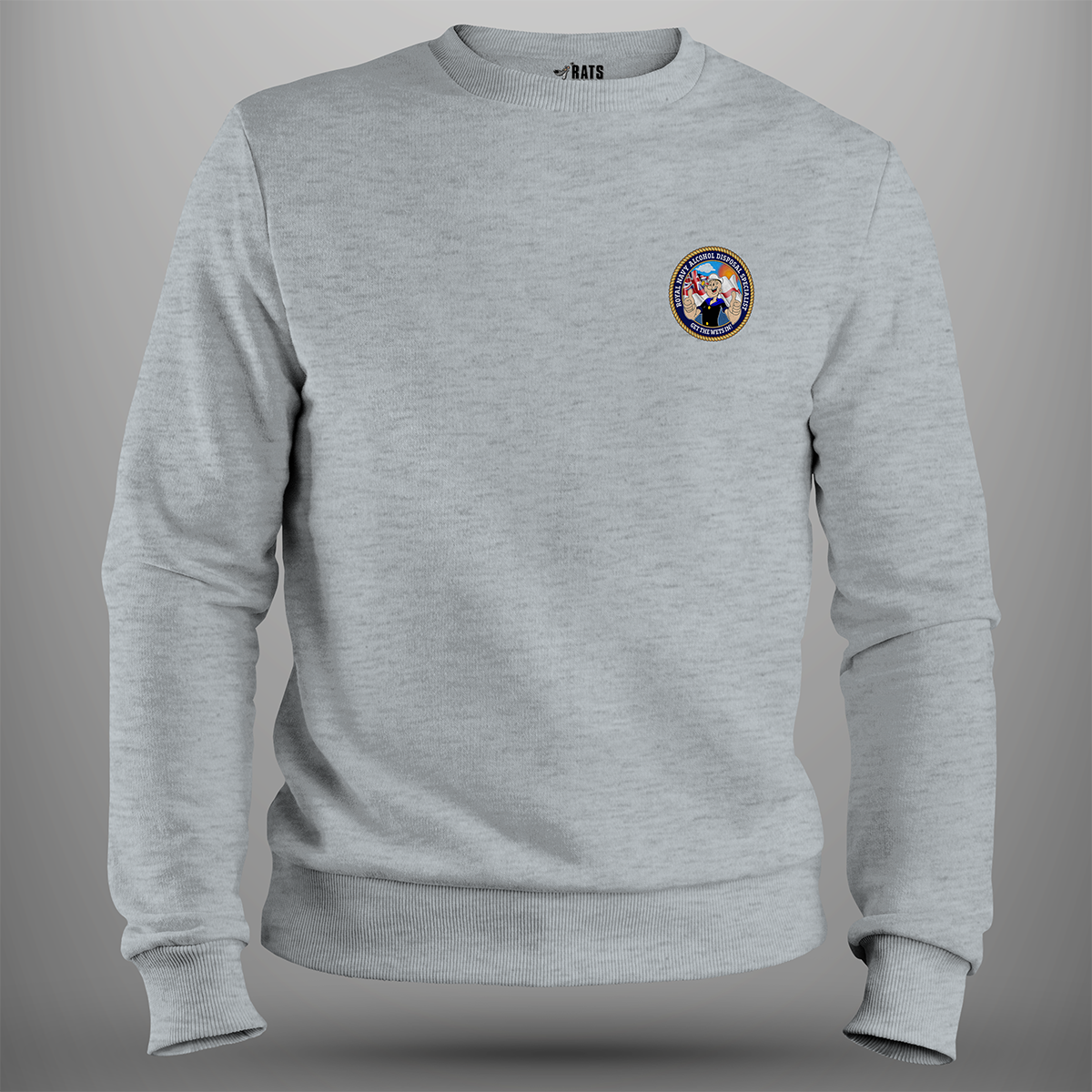 Royal Navy Alcohol Disposal Specialist 'Get The Wets In' Sweatshirt