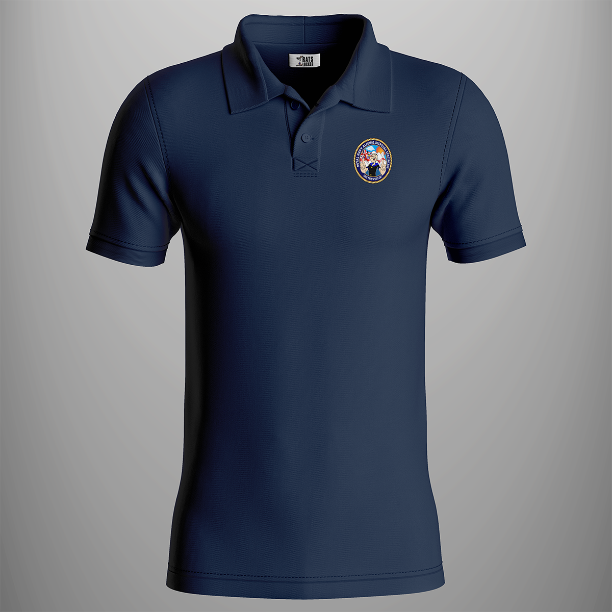 Royal Navy Alcohol Disposal Specialist 'Get The Wets In' Polo Shirt