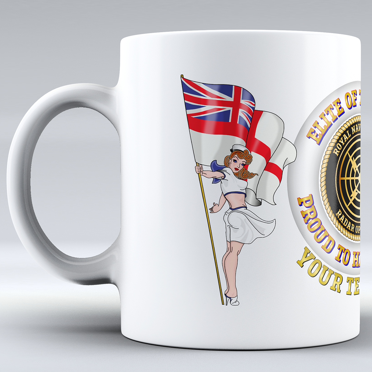 Elite of the Fleet 'Radar Operations' - Personalised Mug