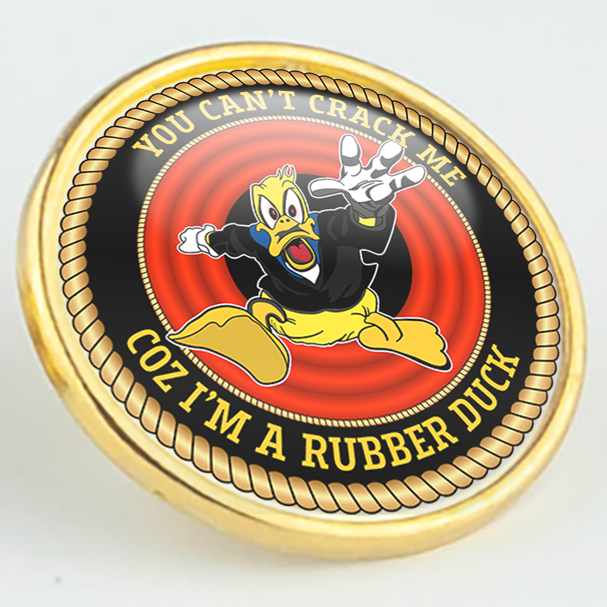 Rubber Duck Pin/Lapel Badge