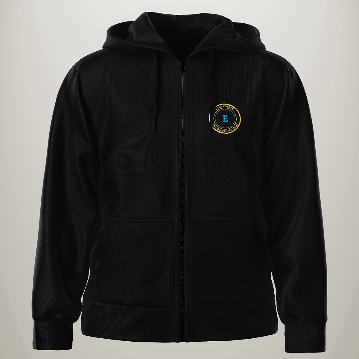 WRNS Veteran 'Educational Assistant' Branch Badge Zipped Hoodie