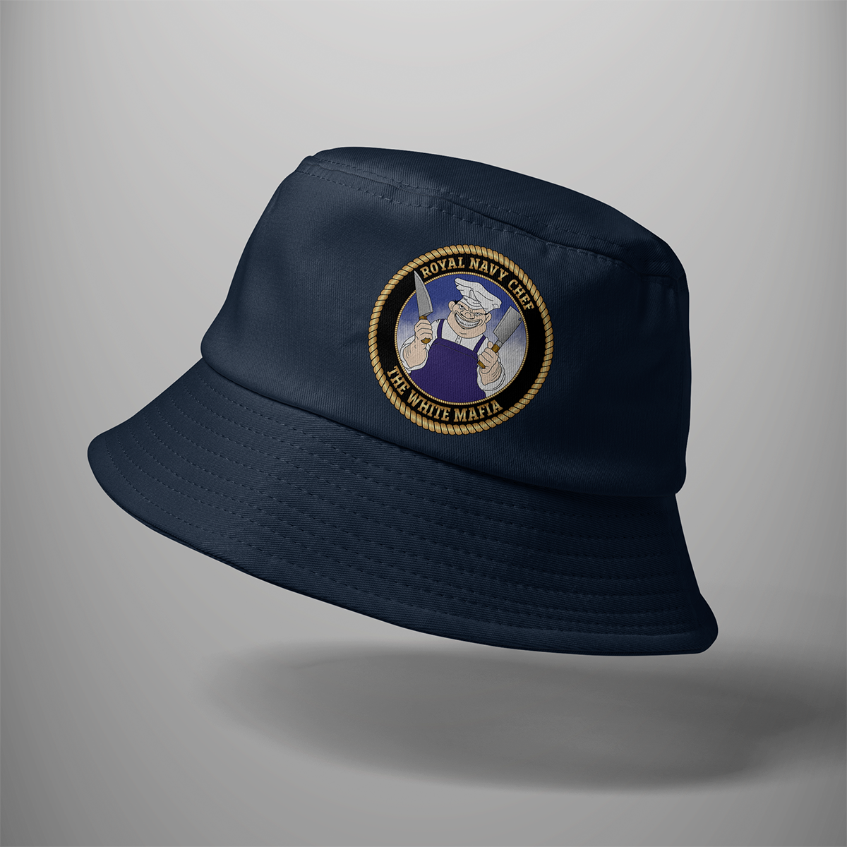Royal Navy Chef 'The White Mafia' - Bucket Hat