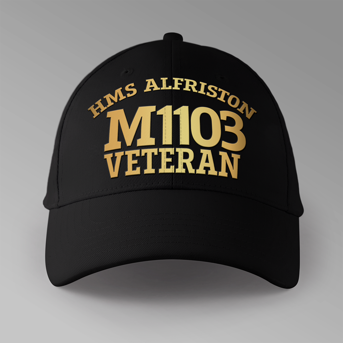 M prefix personalised baseball caps