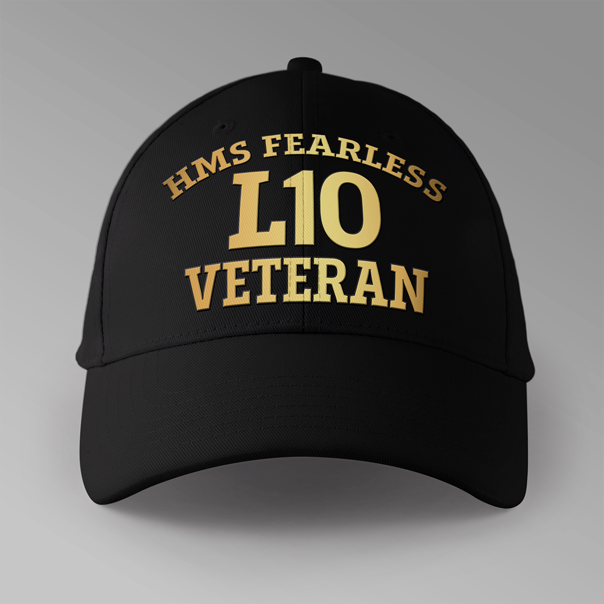 L prefix personalised baseball caps