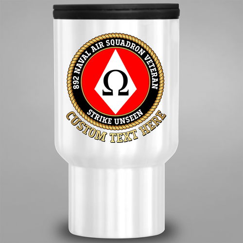 892 Naval Air Squadron Veteran personalised travel mug