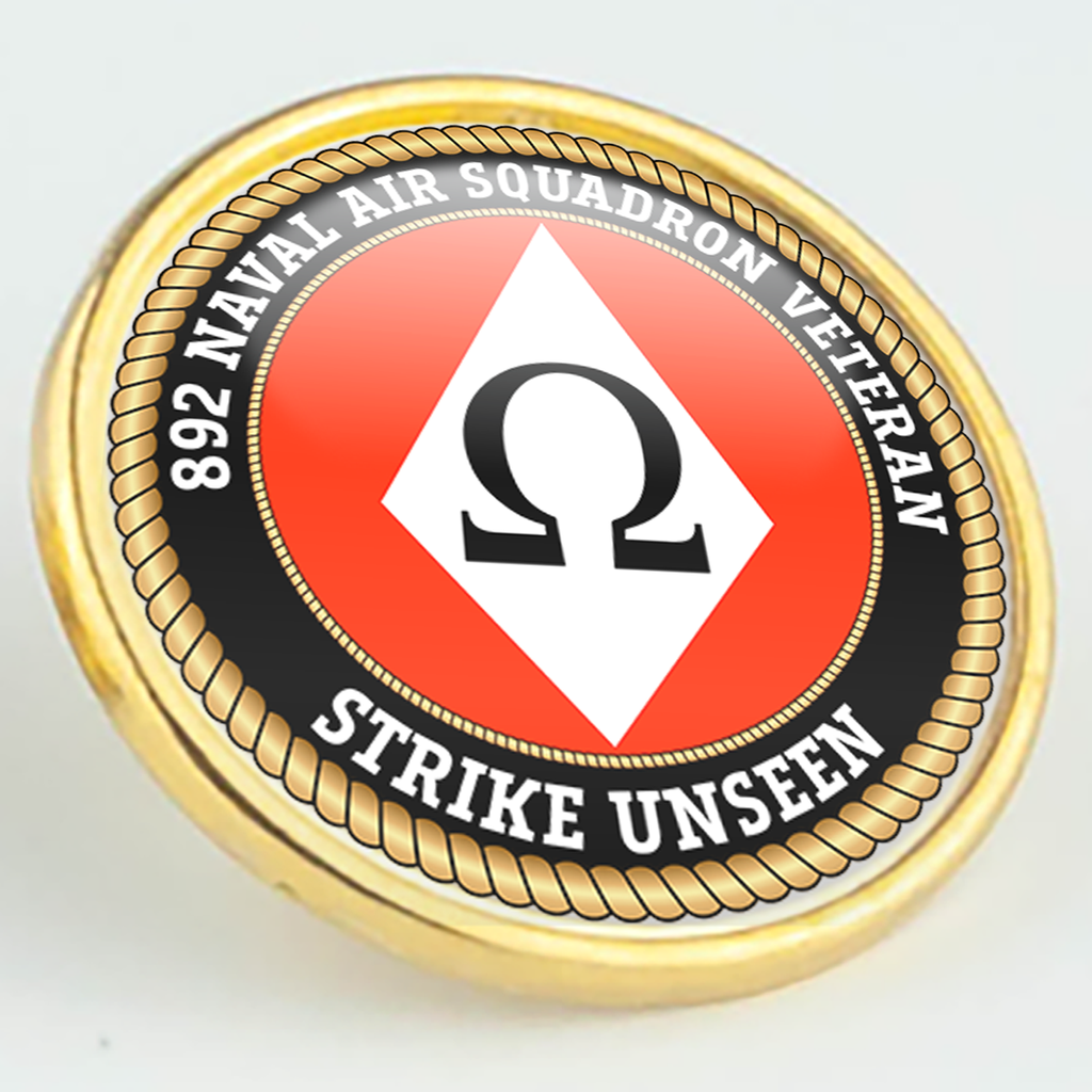 Fleet Air Arm 892 NAS Veteran Pin/Lapel Badge