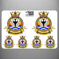Aircraft Handler Branch Crest Self Adhesive Sticker Sheet