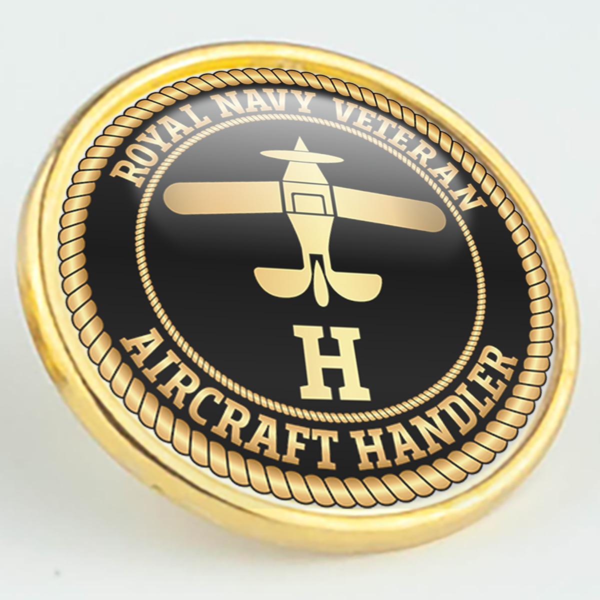 Fleet Air Arm Veteran 'Aircraft Handler' Pin/Lapel Badge