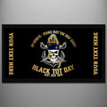 Black Tot Day personalised bar runner