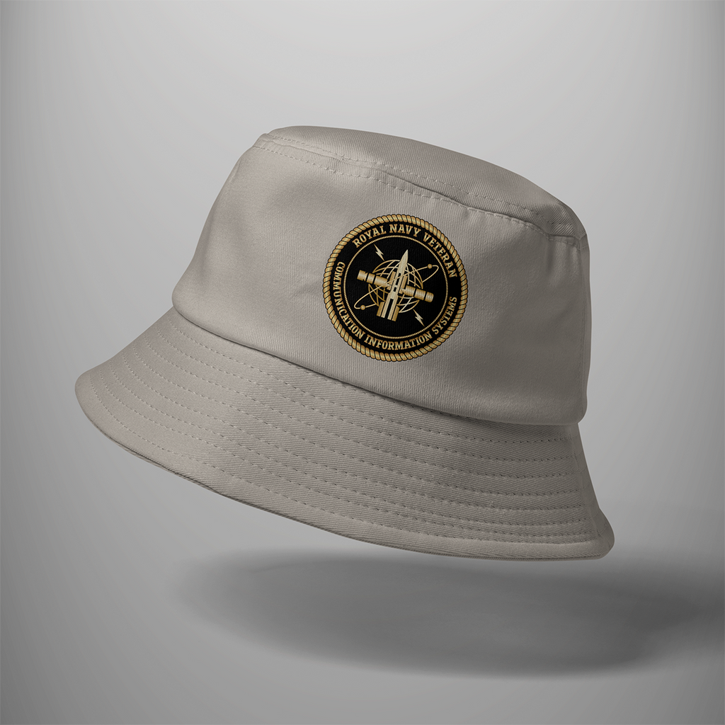 Royal Navy Veteran 'Communication Information Systems' Bucket Hat