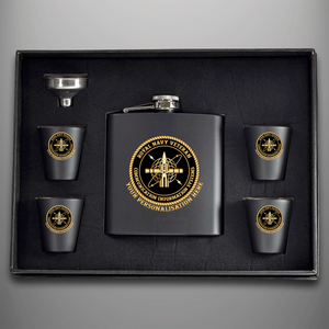Royal Navy Veteran 'Communication Information Systems' Hip Flask - Personalised