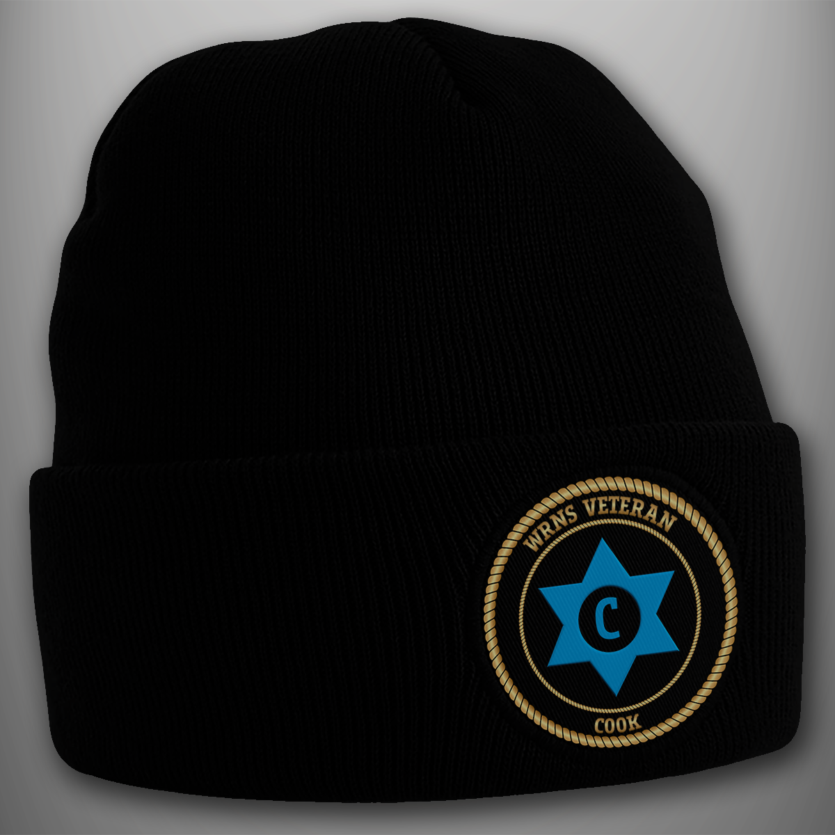 Woman's Royal Naval Service Veteran 'Cook' - Beanie Hat