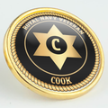 Royal Navy Veteran 'Cook' Pin/Lapel Badge