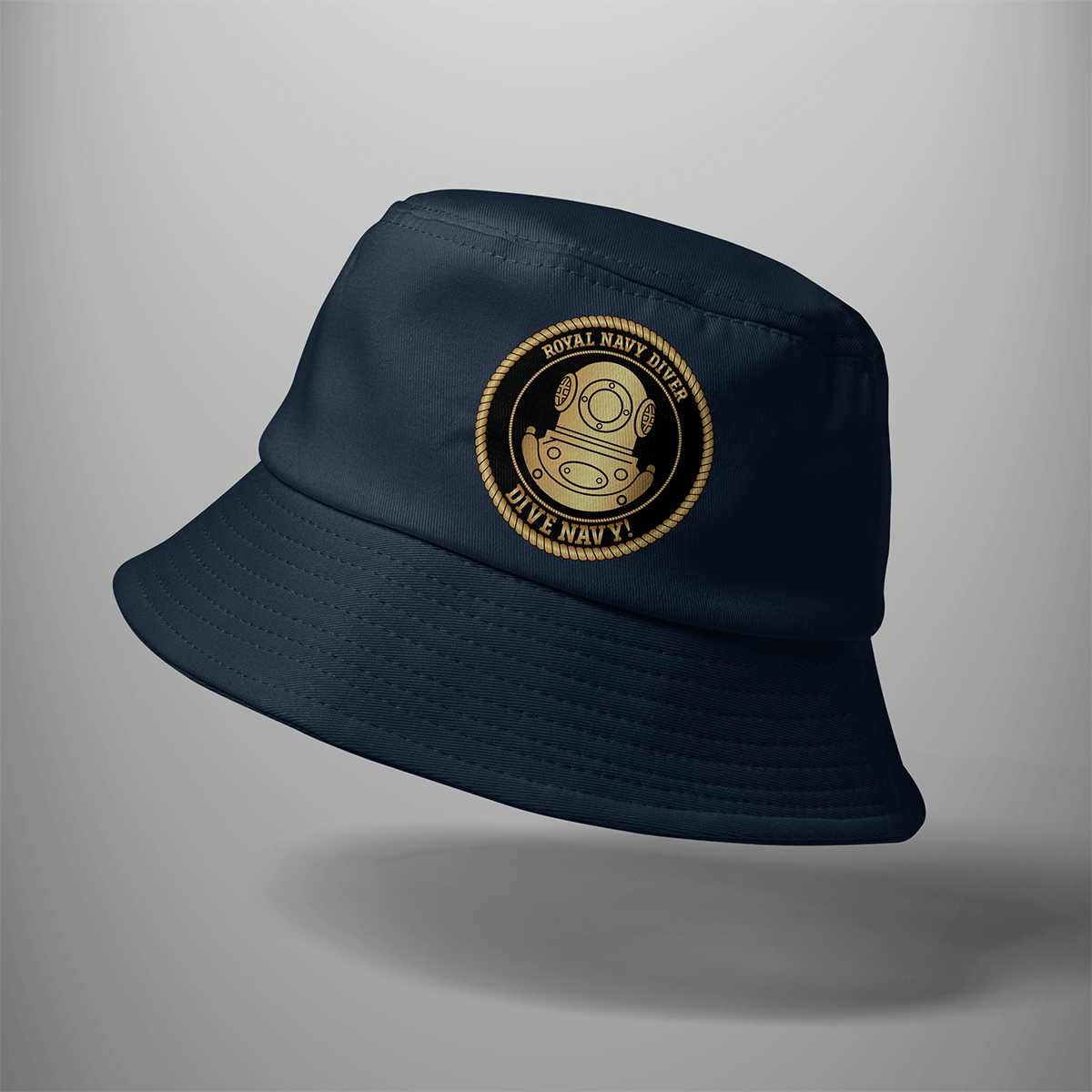 Royal Navy Diver 'Dive Navy' - Bucket Hat