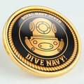 Royal Navy Diver 'Dive Navy' Pin/Lapel Badge
