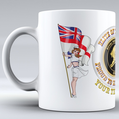 Elite of the Fleet 'Diver'  - Personalised Mug