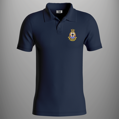 Aircraft Handler Embroidered Crest Polo Shirt