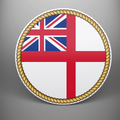 White Ensign Coaster Set