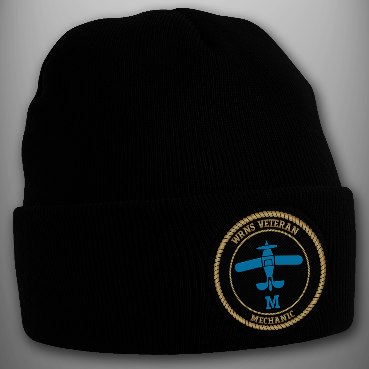 Woman's Royal Naval Service Veteran 'FAA - Mechanic' - Beanie Hat
