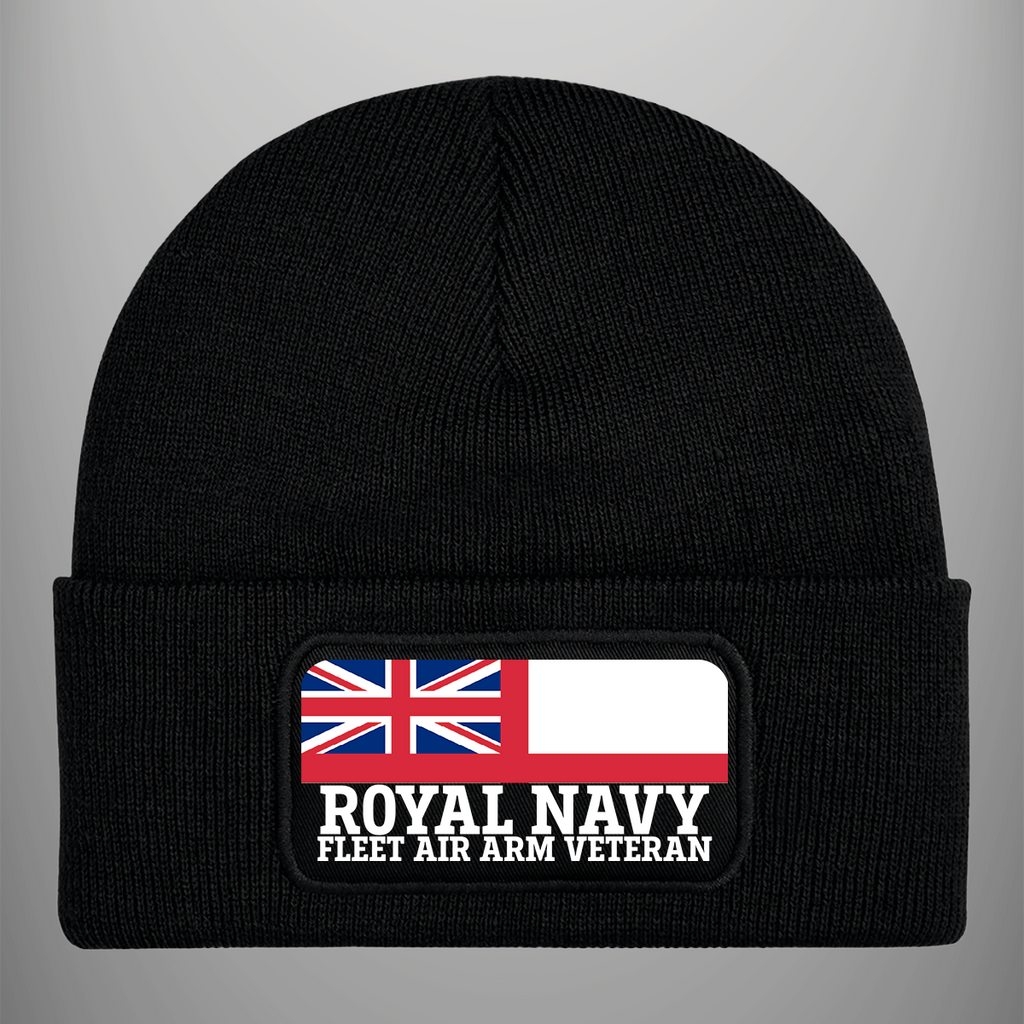 Fleet Air Arm Veteran 'Ensign' Patch Beanie
