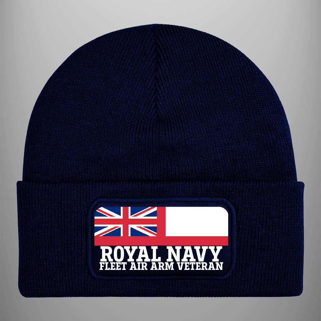 Fleet Air Arm Veteran 'Ensign' Patch Beanie