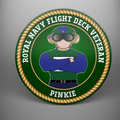 Royal Navy Flight Deck Veteran 'Pinkie' Coaster Set