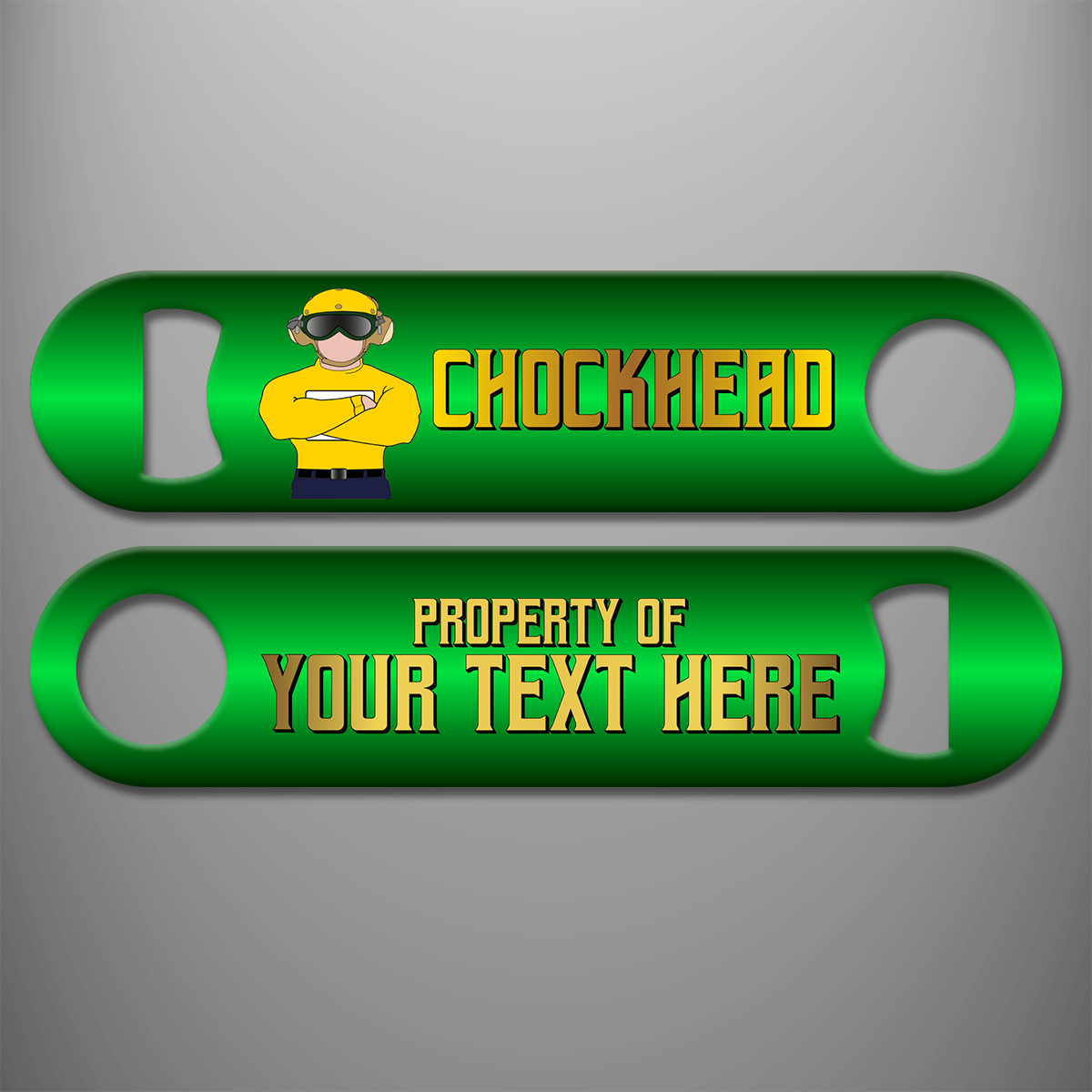 Fleet Air Arm 'Chockhead' - Bar Blade/Bottle Opener