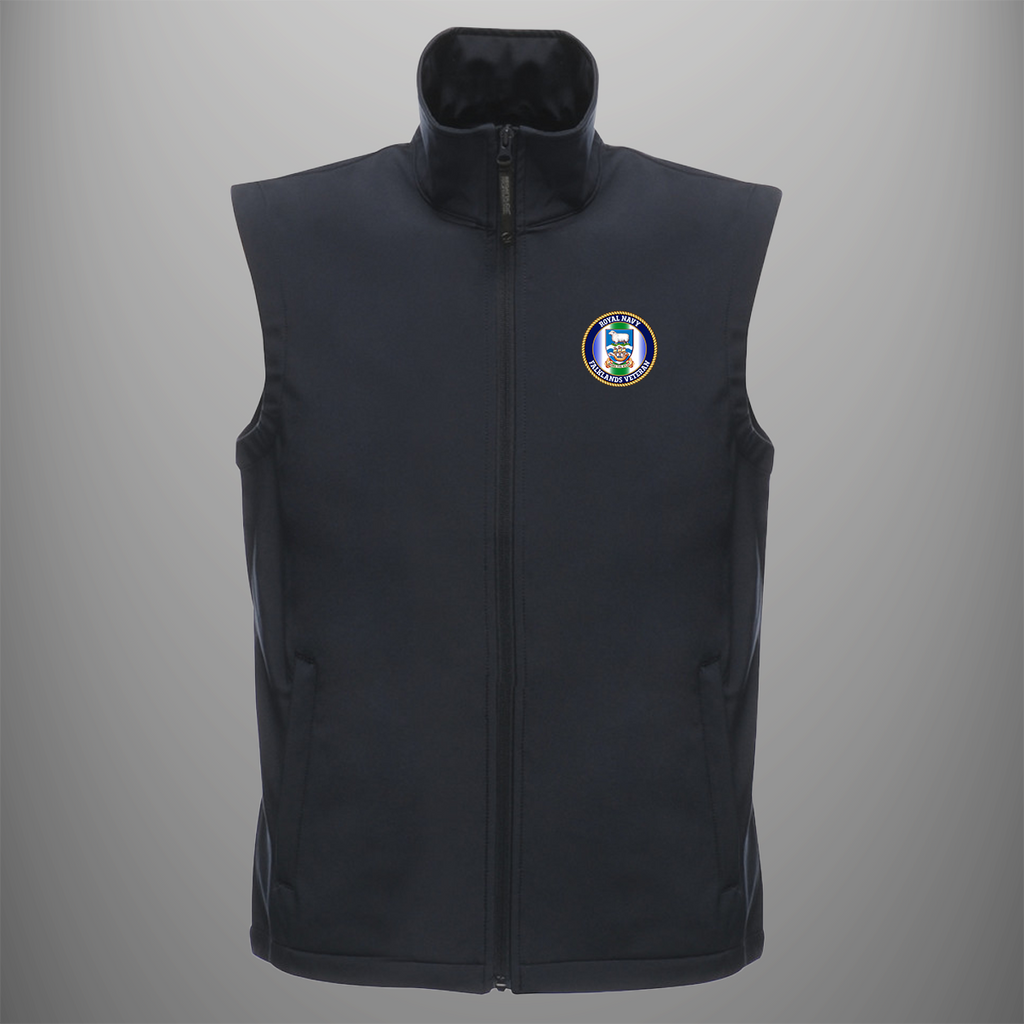Royal Navy 'Falklands Veteran' Soft Shell Bodywarmer