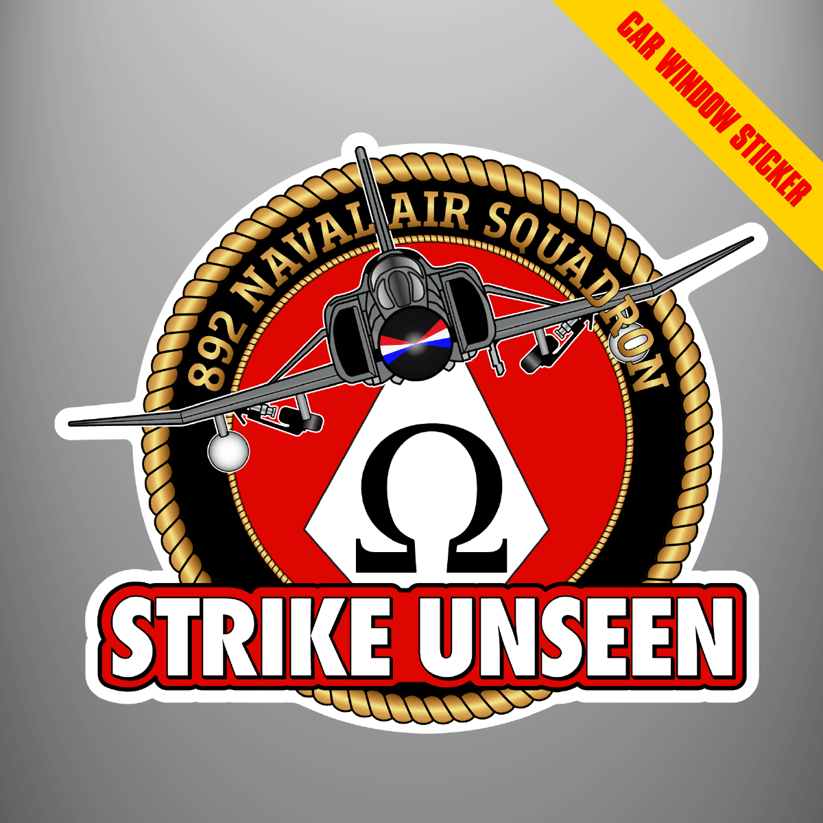 Fleet Air Arm 892 NAS car window stickers