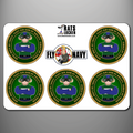 Fleet Air Arm Pinkie self-adhesive sticker sheet