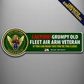 Fleet Air Arm SAR Diver laminated bumper stickers