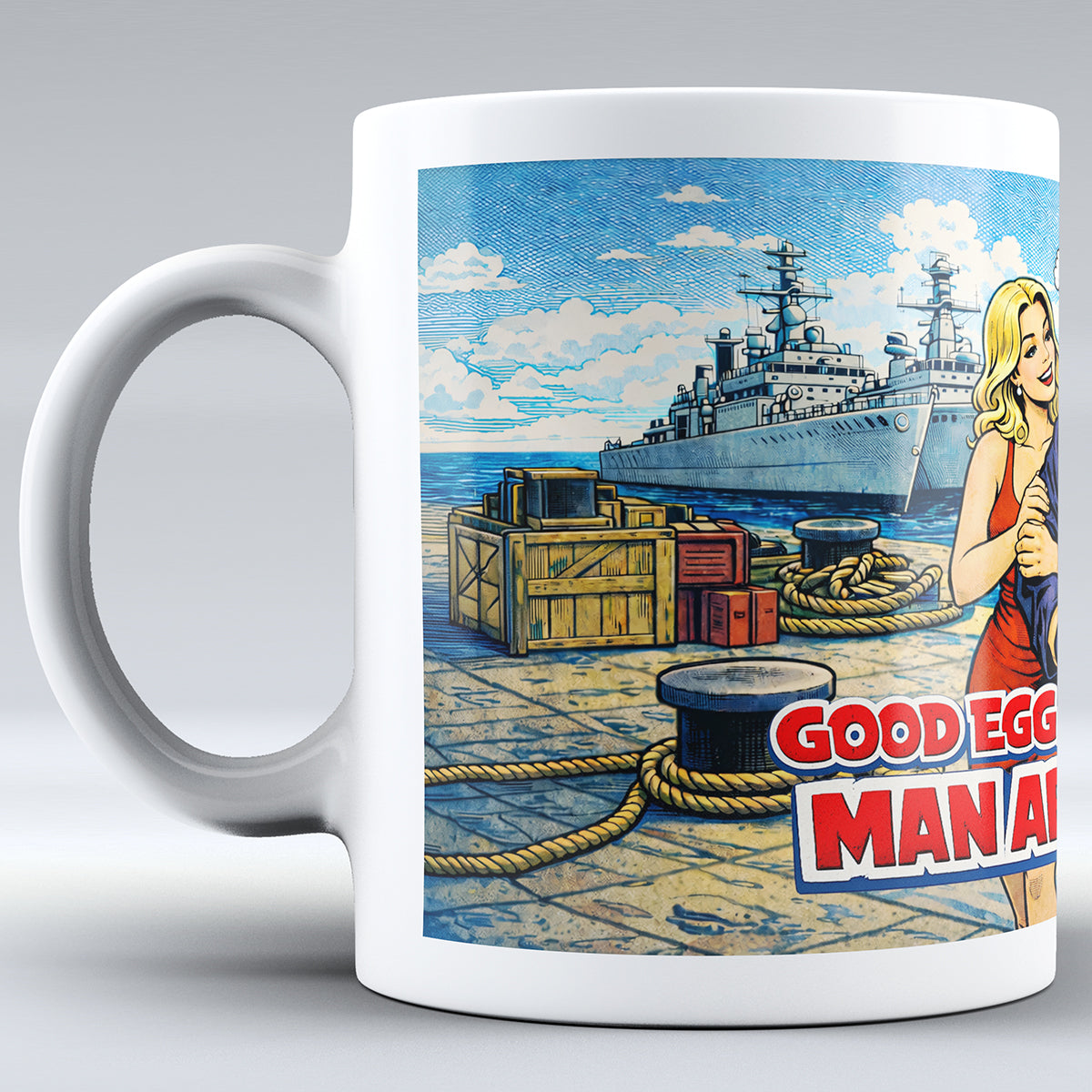 'Good Egg, Snappy Dresser Mug
