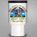 HMS Prince of Wales Roof Rat personalised travel mug
