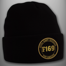 Load image into Gallery viewer, HMS Amazon F169 - Pennant Number Beanie Hat
