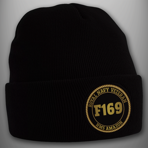 HMS Amazon F169 - Pennant Number Beanie Hat
