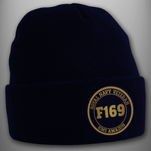 Load image into Gallery viewer, HMS Amazon F169 - Pennant Number Beanie Hat
