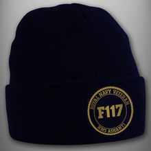 Load image into Gallery viewer, HMS Ashanti F117 - Pennant Number Beanie Hat
