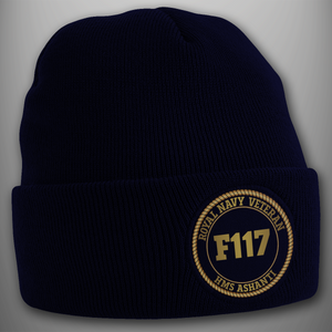 HMS Ashanti F117 - Pennant Number Beanie Hat
