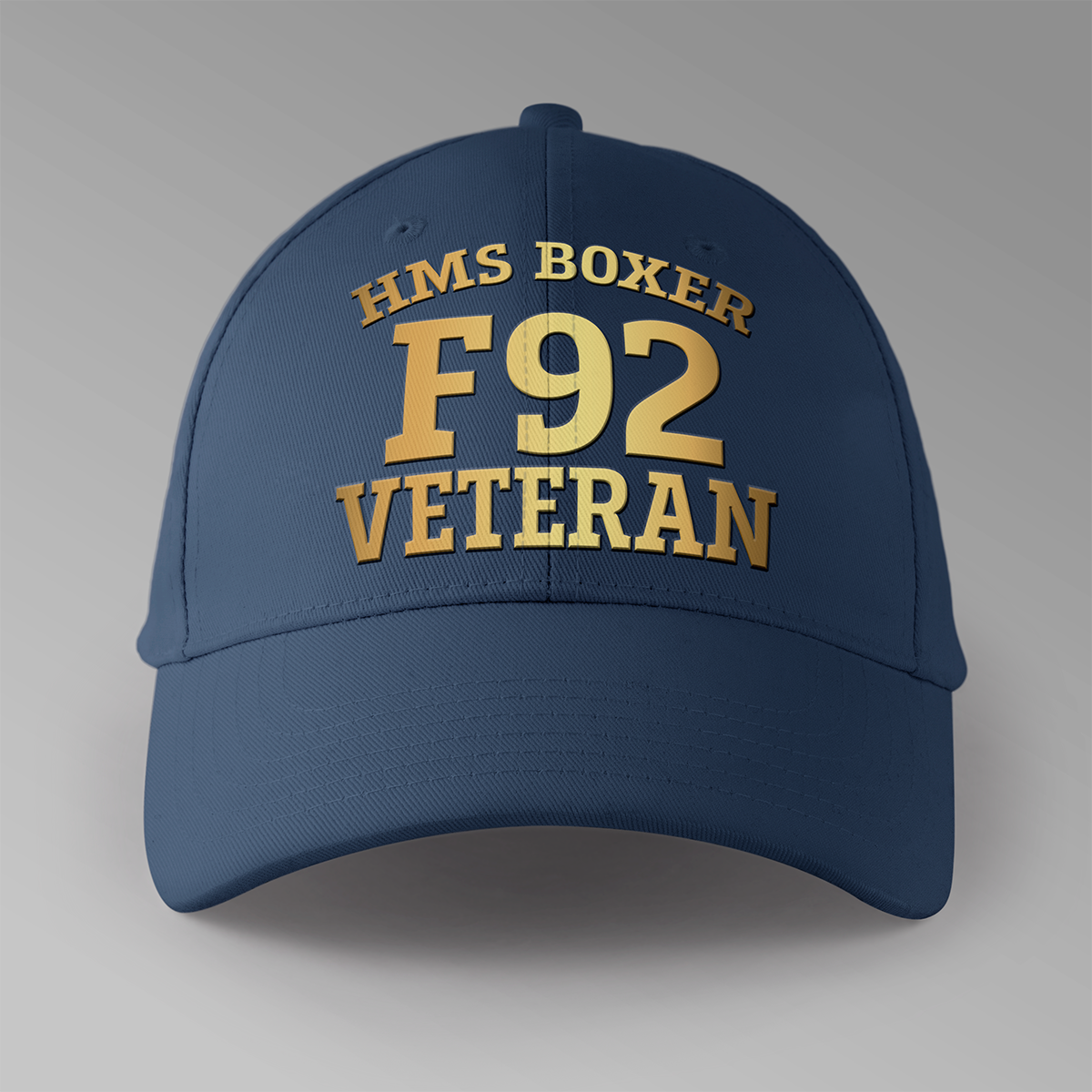 HMS Boxer F92 Veteran - Personalised Baseball Cap – The Rats Locker