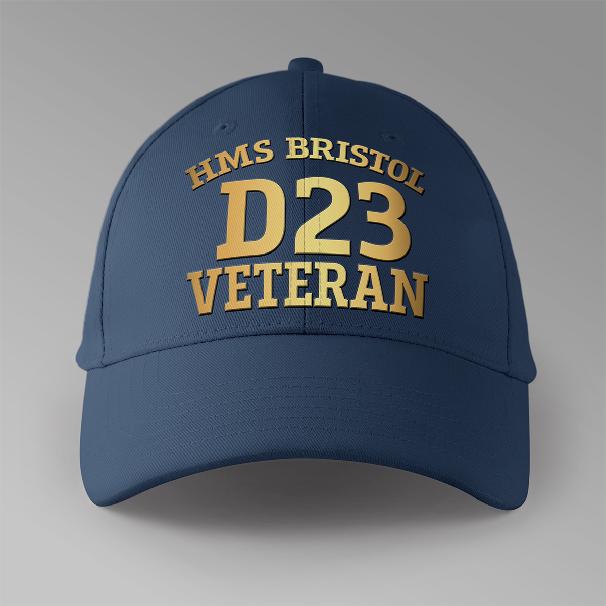 HMS Bristol D23 Veteran - Personalised Baseball Cap