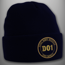 Load image into Gallery viewer, HMS Caprice D01 - Pennant Number Beanie Hat
