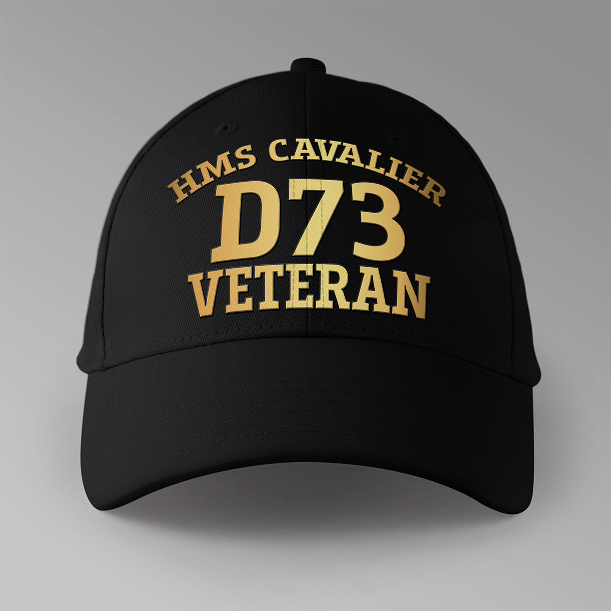 HMS Cavalier D73 Veteran - Personalised Baseball Cap