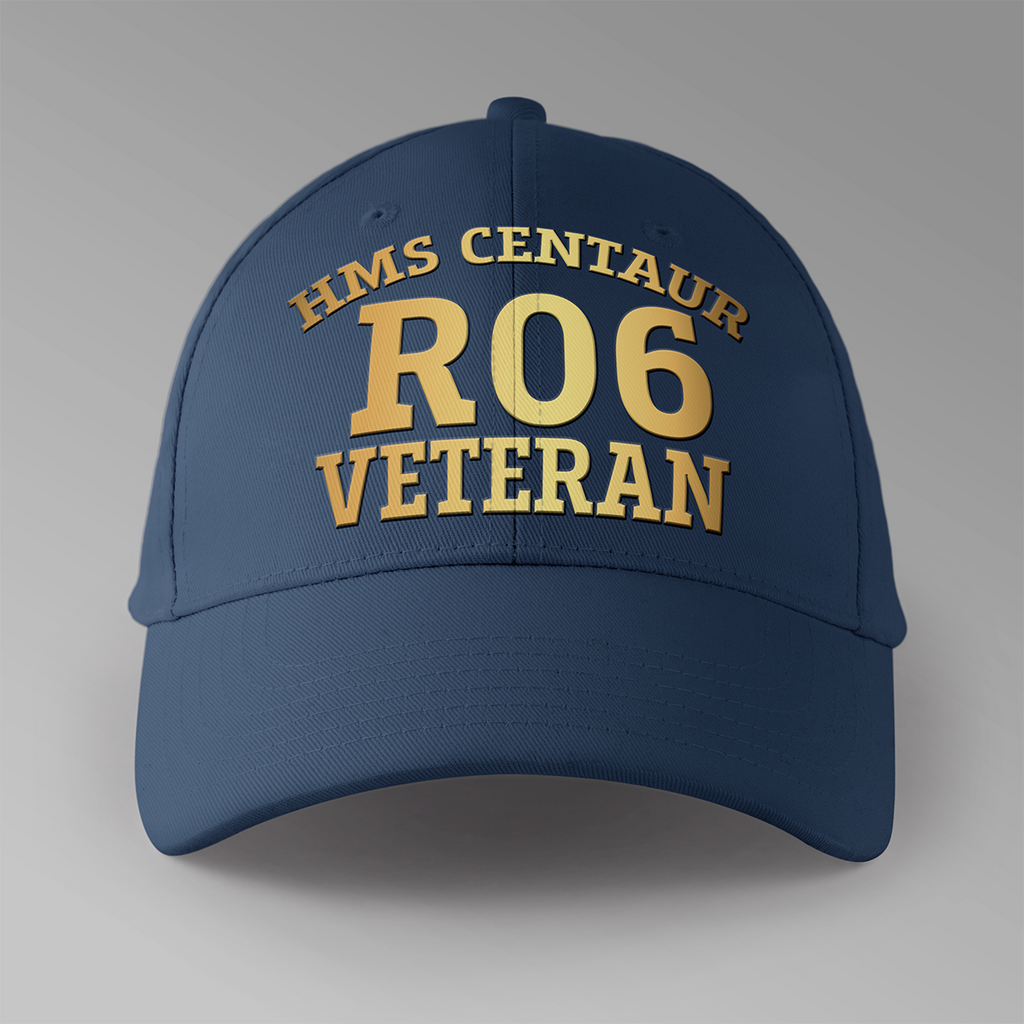 HMS Centaur R06 Veteran - Personalised Baseball Cap